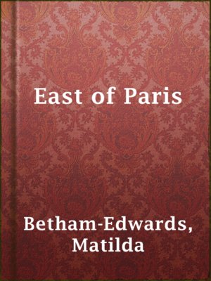 cover image of East of Paris